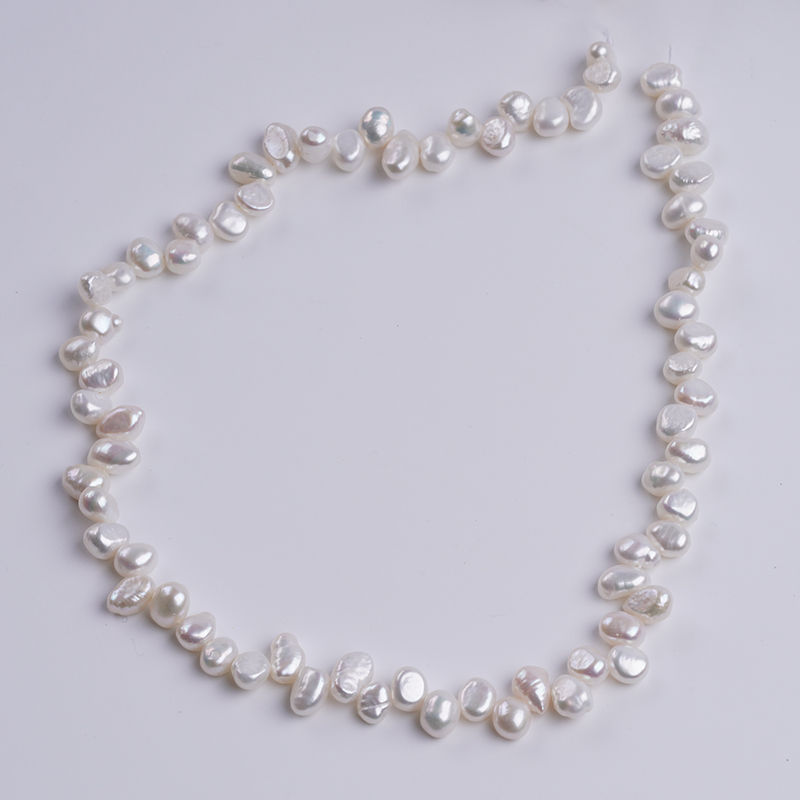 5-6mm Top Drilled Baroque Pearl for Choker
