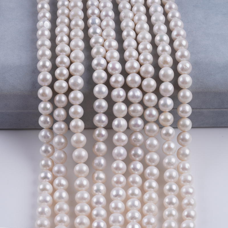 8-9mm Hot Selling Freshwater Round Pearl For Classic Necklace