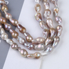 China Pearl Factory Metallic Freshwater Edison Pearl Tail Beads