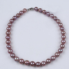 10-13mm Natural Purple Edison Pearl Necklace for Party