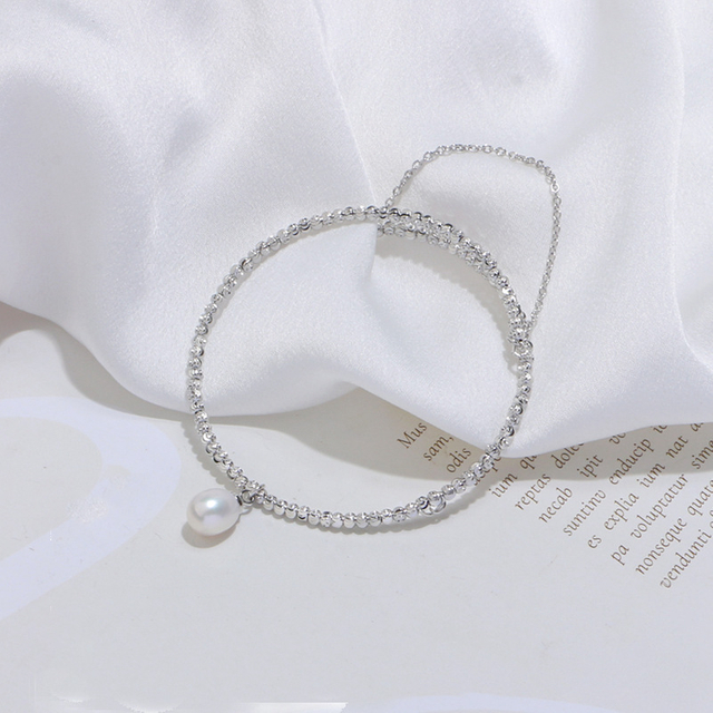 Fashion Bangle Freshwater Pearl Bracelet Wholesale Price