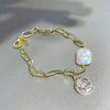 Factory Wholesale Price Baroque Pearl Chain Bracelet