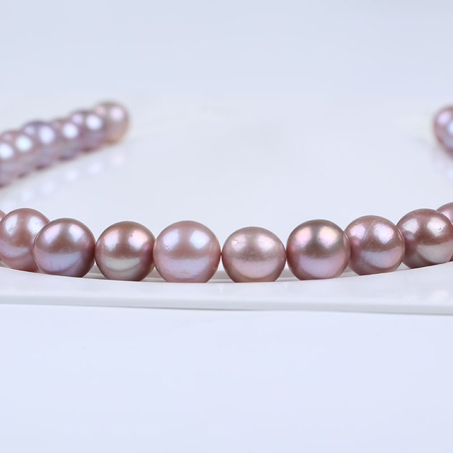 Natural Purple Color No Hole Edison Pearl for DIY