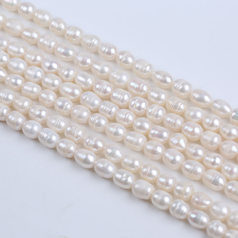 Classic Genuine 8-9mm Freshwater Rice Pearl for DIY