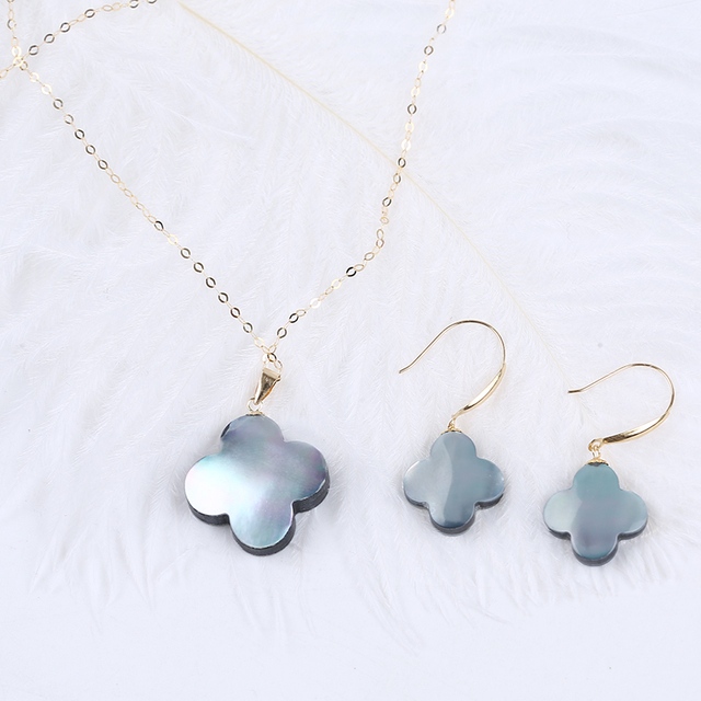 New Style Arrival Clover Shape Jewelry Set for Gifts