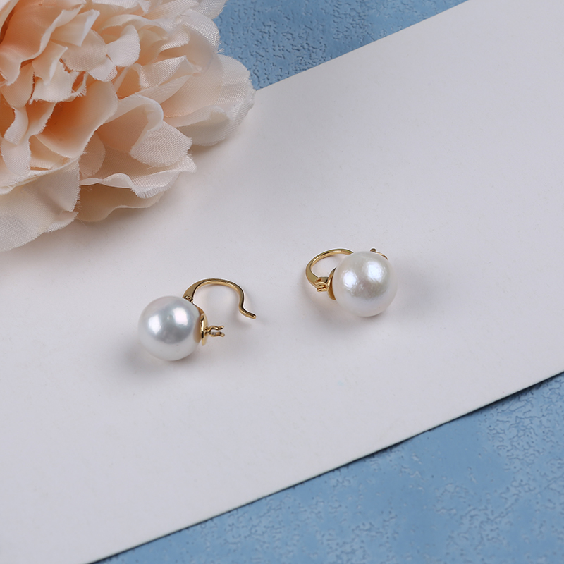 Wholesale Fashion Pearl Round Edidon Pearl Earring
