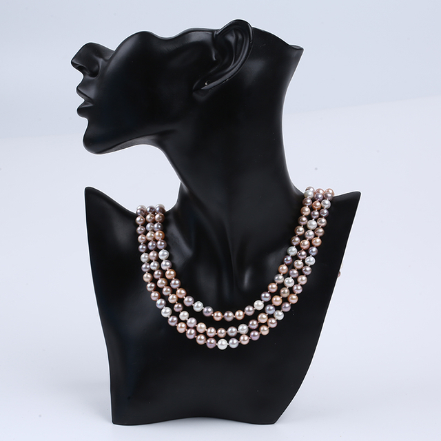 Classic Style Natural Genunie Pearl Necklace for Party