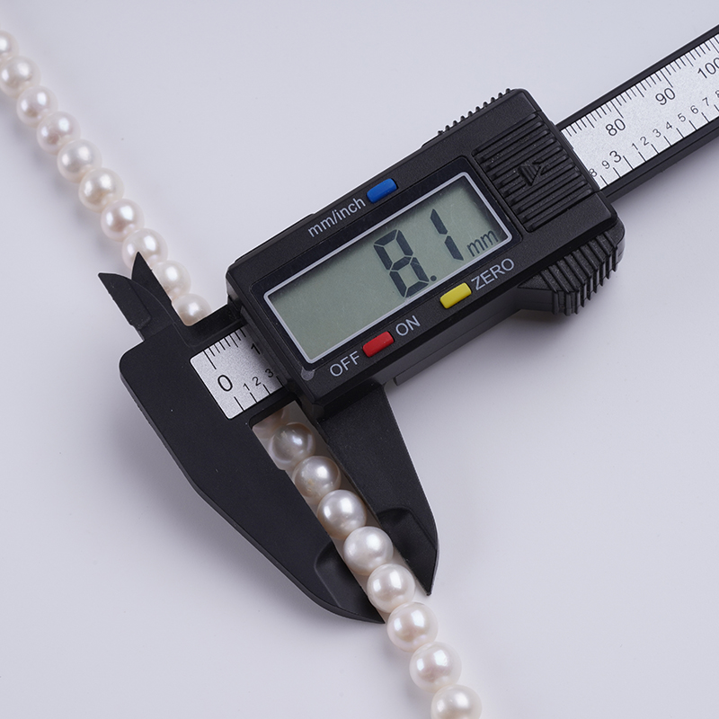 8-9mm Hot Selling Freshwater Round Pearl For Classic Necklace