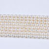5-6mm High Quality Strong Light Rice Pearl Strand for Jewelry