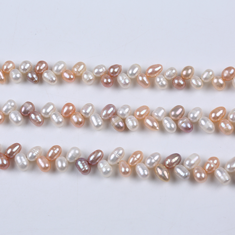 4-5mm Wheat Chain Rice Pearl for Fashion Jewelry Design