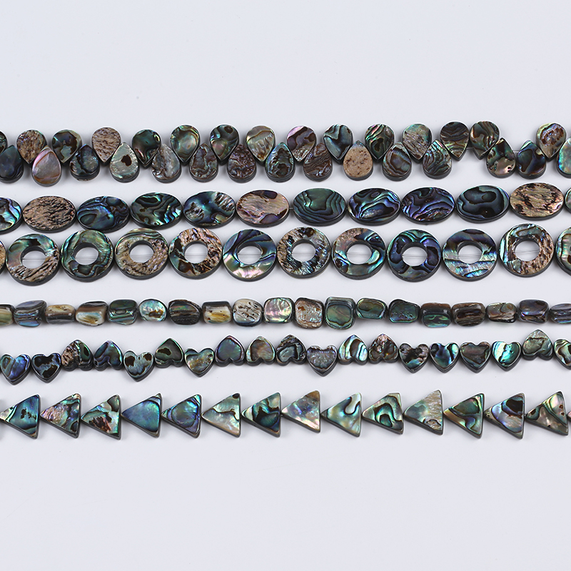 Fashion Collection Natural New Zealand Abalone Shell DIY Beads for Handcraft Design