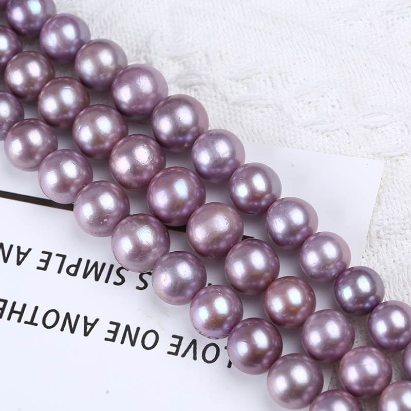 12-15mm Big Size Purple Color Edison Pearl for Wholesale