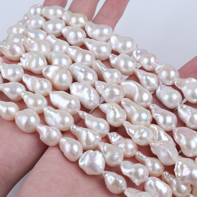 Top Quality Small Size Baroque Pearl Strand for Earrings