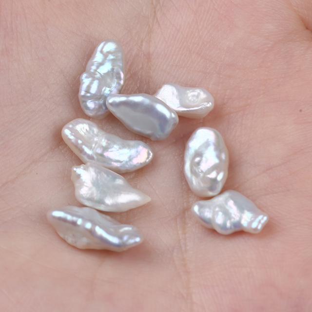 Random Irregular Shape Keshi Pearl Loose Bead for Inlaid Jewerly
