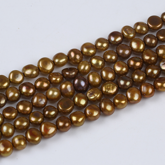 New Arrival Colorful Natural Baroque Pearl Strand for Jewelry Design