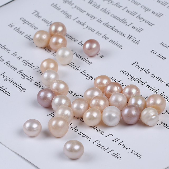 Pearl Wholesale Raw Materials Round Pearl Loose Bead for Jewelry Design