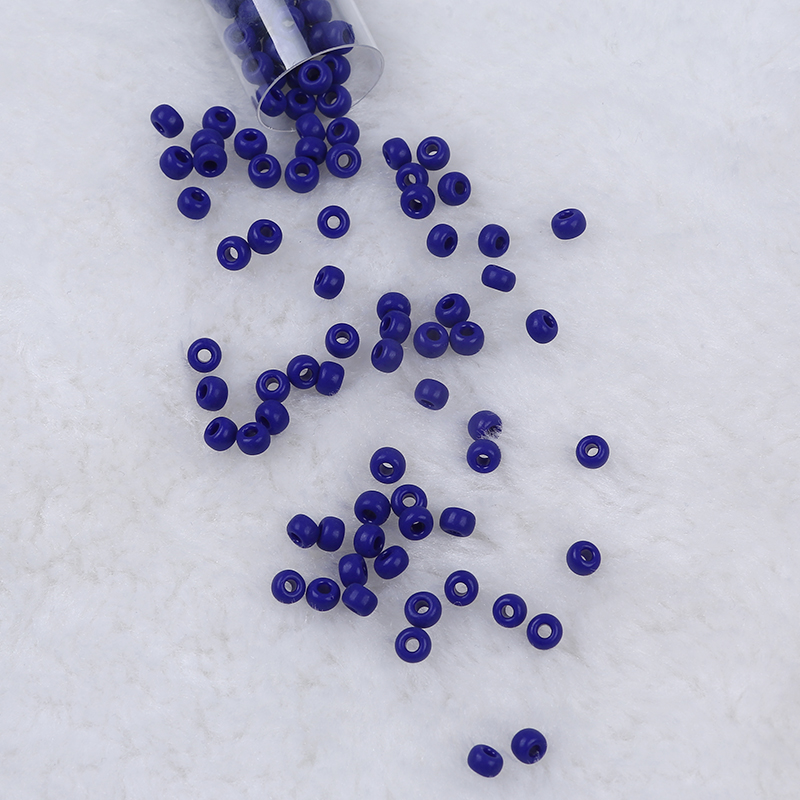 dark blue color seed bead