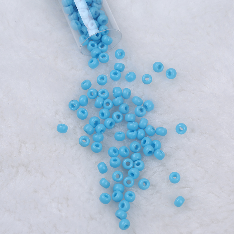 light blue color seed bead