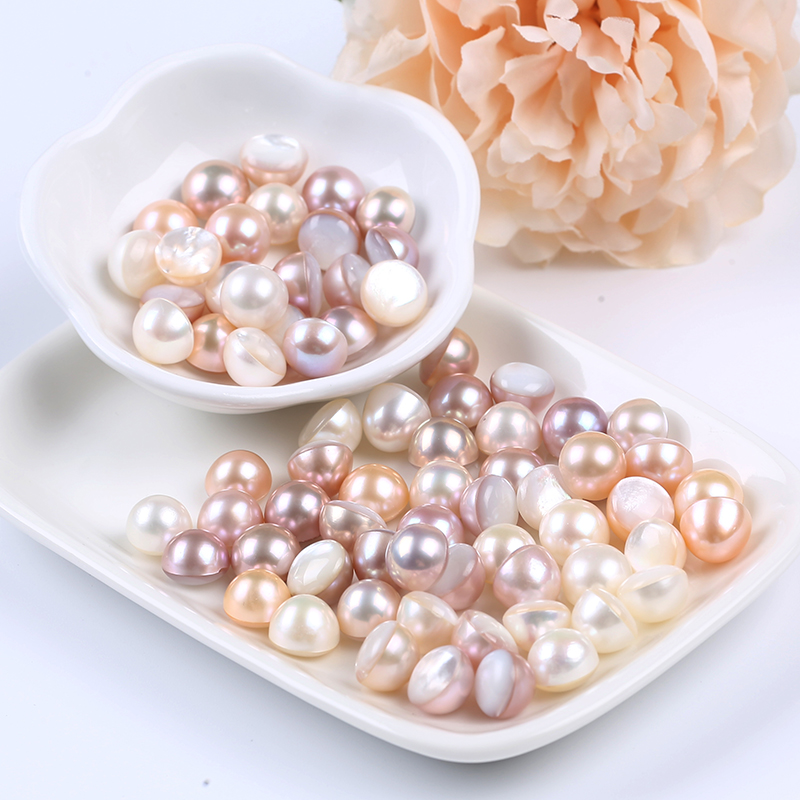 Natural Single Loose Bead Mabe Pearl DIY Beads for Jewerly Design