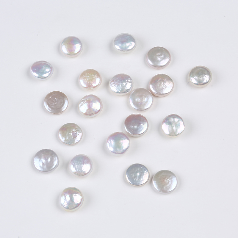 High Quality AAA White Coin Pearl with Strong Light for Jewelry 