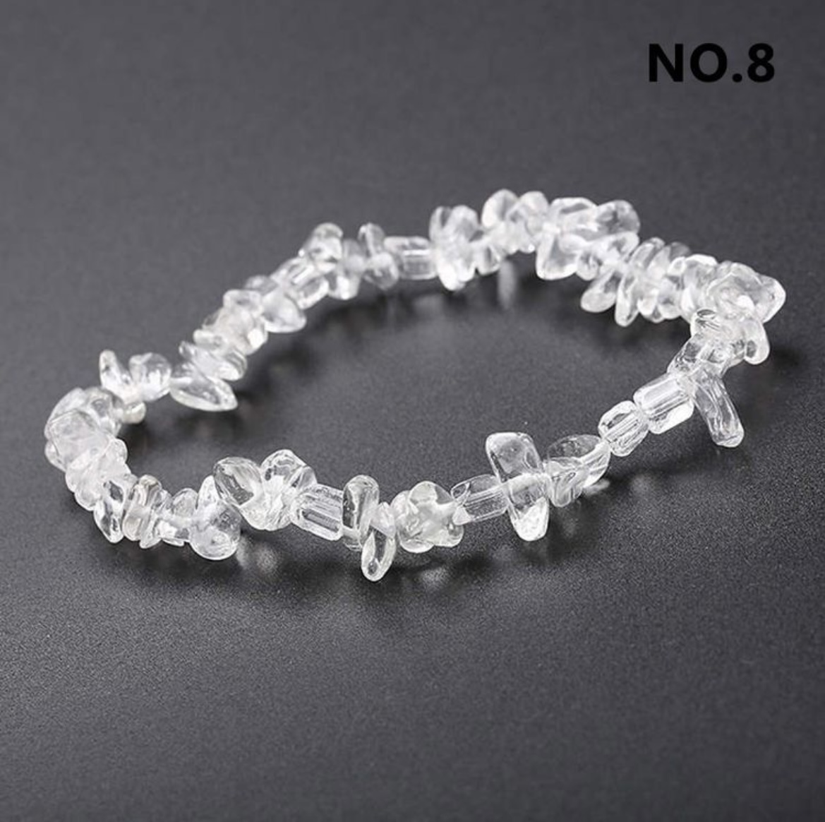 white quartz bracelet