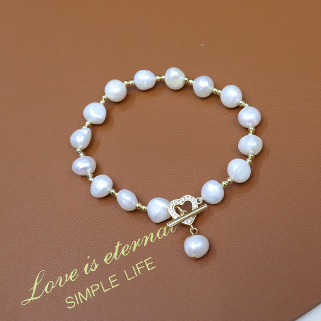 Wholesale Price Baroque Pearl Bracelet Factory Directly Sale