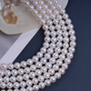 AAA 10-11mm High Luster Top Quality Perfect Round Pearls Natural Freshwater Pearl White Pearls 10 mm