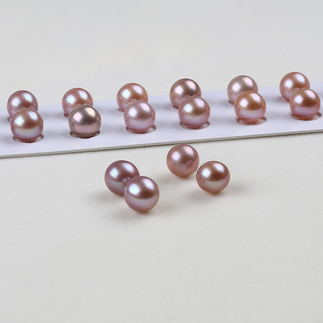 8-8.5mm Round Pearl Wholesale Price Earing Women Manufacturers