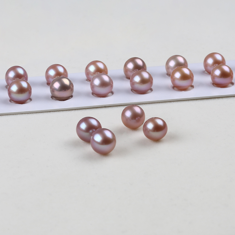 8-8.5mm Round Pearl Wholesale Price Earing Women Manufacturers