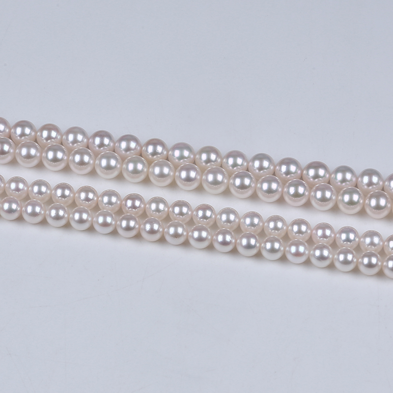 Nice Quality 5A Akoya Sea Water Pearl Strand For Elegant Necklace
