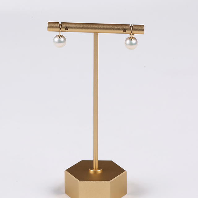 Natural Cultured Freshwater Pearl with Silver Hook Simple Earring for Daily Life