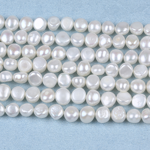 10-11mm Large Size Side Drilled Baroque Pearl for Jewerly Design