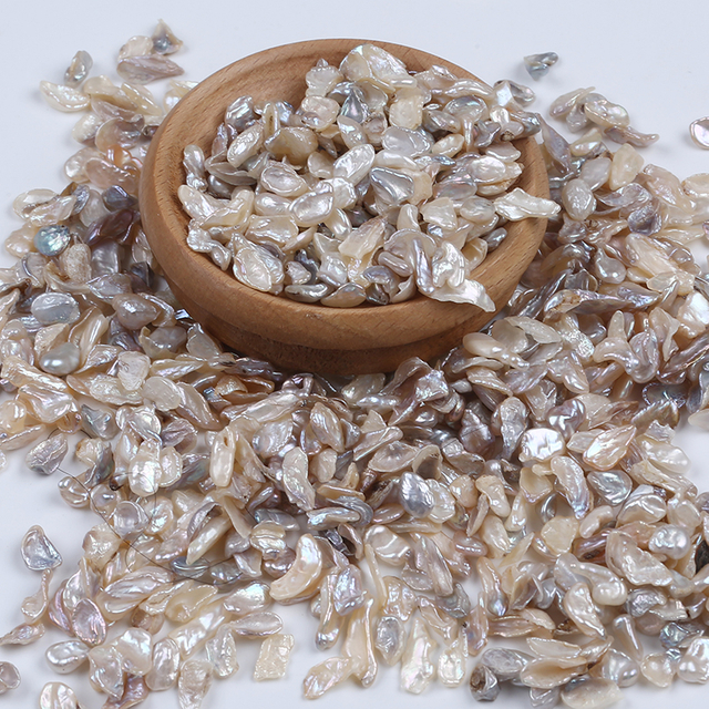 5-6mm Natural Accessory Keshi Pearl Loose Bead for Decoration