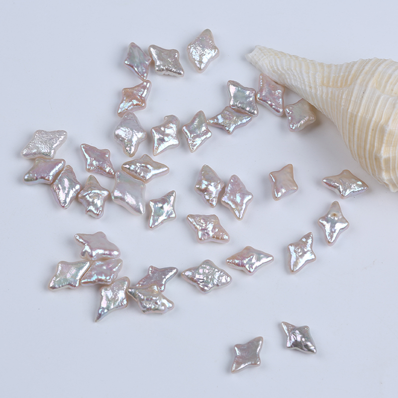 Pop Ornements Star Shape Pearl Beads for DIY