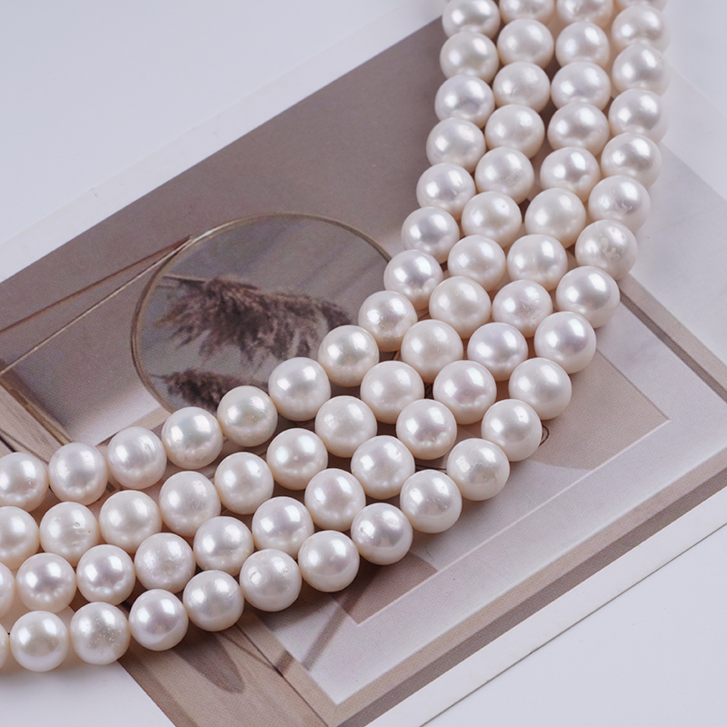 8-9mm Hot Selling Freshwater Round Pearl For Classic Necklace