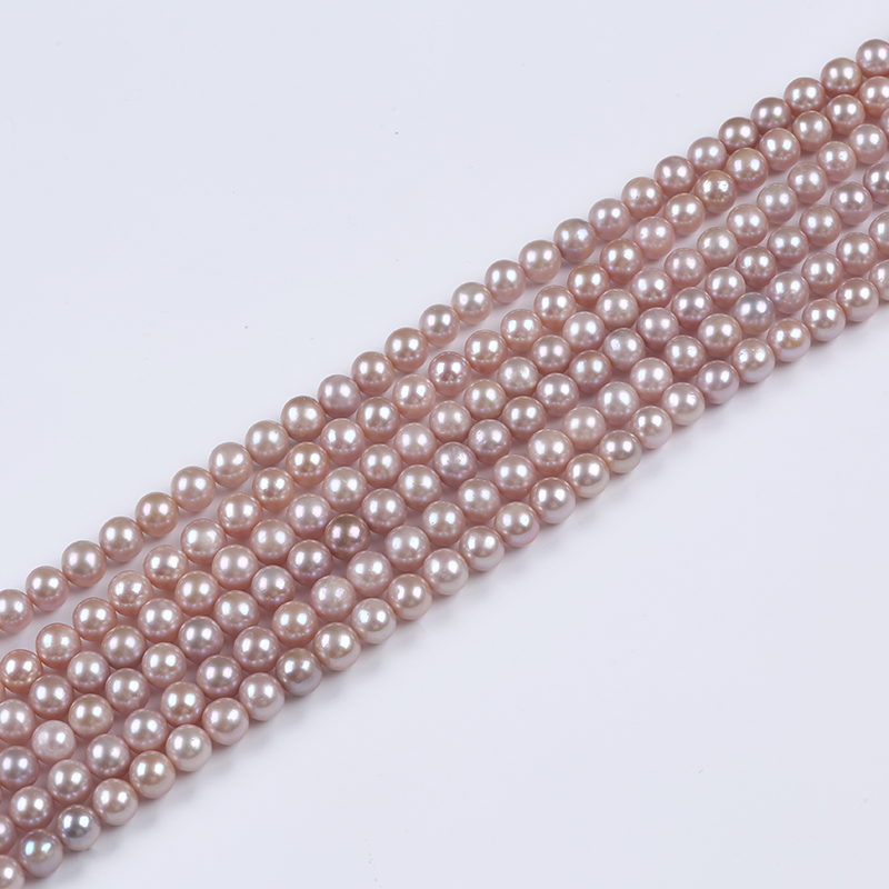 8-9mm Good Quality Many Colors Round Pearl Strand for Necklace