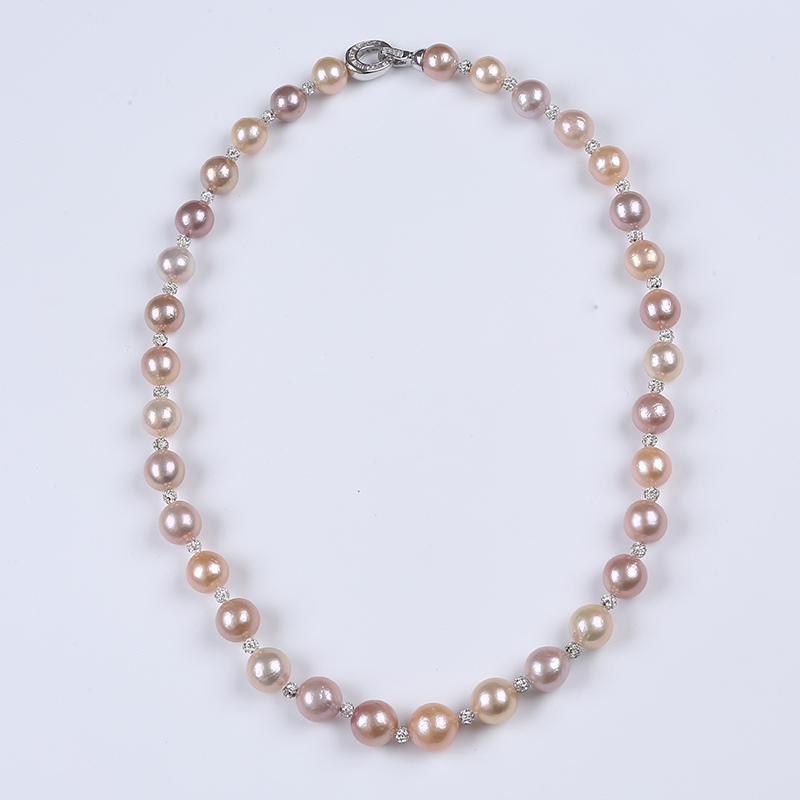Edison Pearl with CZ Clasp for Fashion Necklace