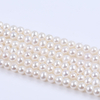 7-8mm Natural White Enhanced Edison Pearl Strand for Jewelry Design