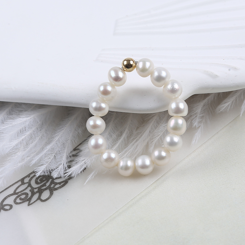 small pearl ring