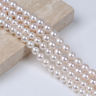 Real Janpanese Akoya Sea Water Pearl Strand for Classic Necklace