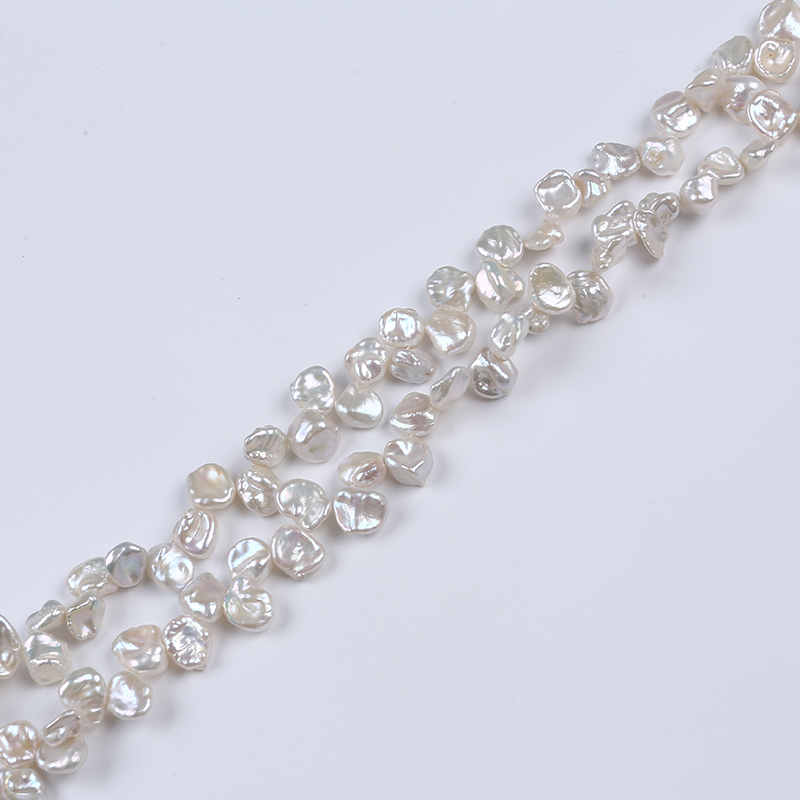 Various Sizes Top Drilled Keshi Pearl strand for DIY Jewerly Making