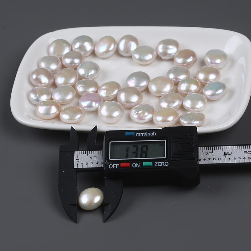 Top Quality Natural Coin Pearl with High Luster for Handmade Jewerly
