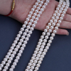 High Quality 7.5-8mm 3A Round Shape Natural Freshwater Pearl Beads For Jewelry Making DIY