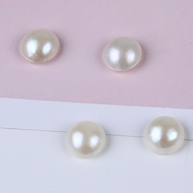 Wholesale Price 15-16mm White Color Mabe Pearl Manufacturer