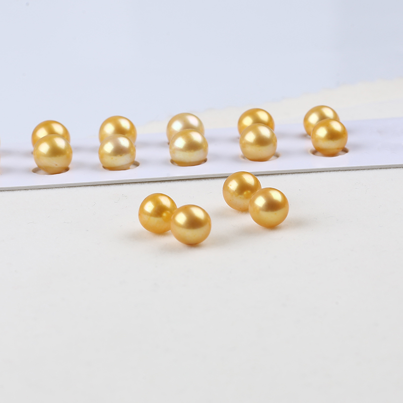 8-8.5mm Round Pearl Wholesale Price Earing Women Manufacturers
