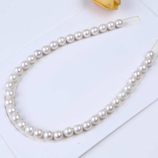 10-11mm Natural White Freshwater Edison Pearl for DIY