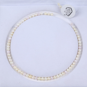 5.5-6mm Natural Akoya Pearl Strand for necklace Making