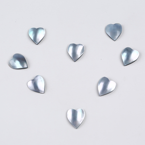 Saltwater Natural Heart Shape Mabe Shell DIY Beads for Handcraft