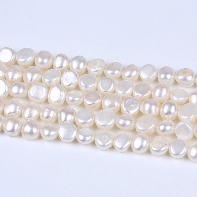 10-11mm Large Size Side Drilled Baroque Pearl for Jewerly Design