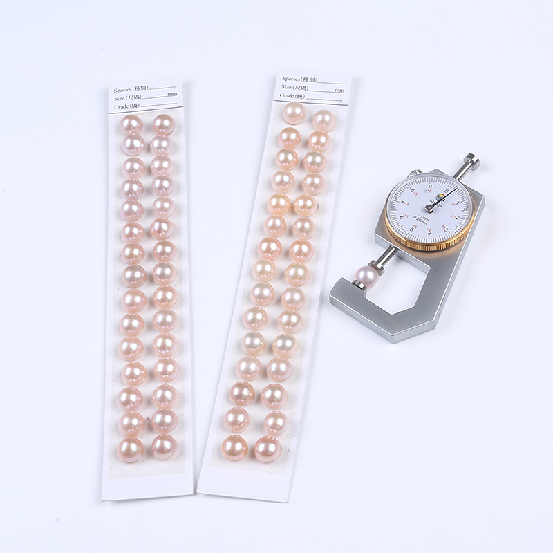 Hot Selling Natural Color Mabe Pearl Pair DIY Beads for Earrings
